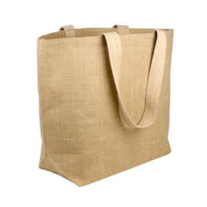 Jute shopping bag