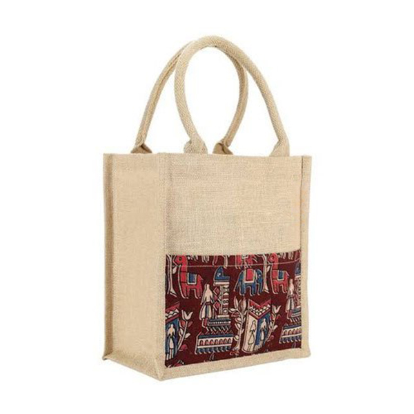 Jute Kalamkari Bag